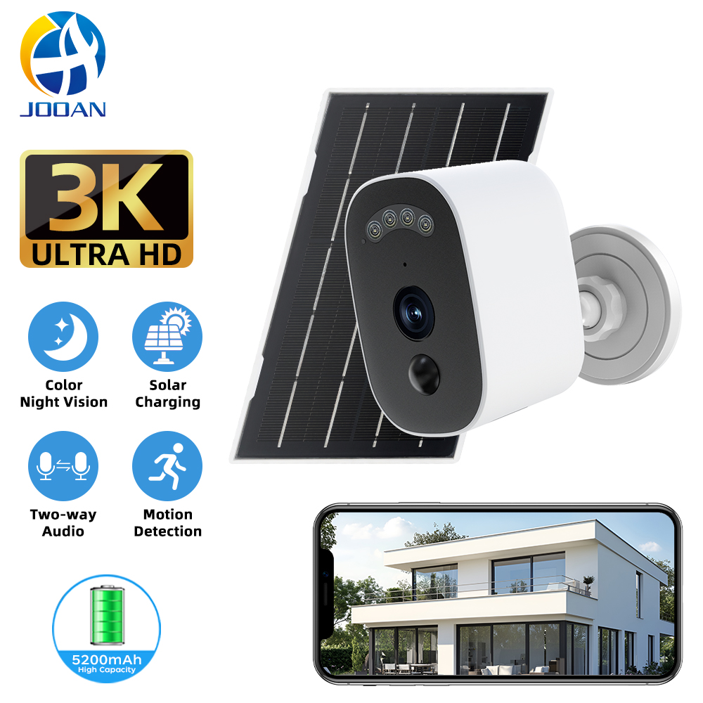Home Cinema Hd - Jooan 3K HD Solar-Überwachungskamera für den