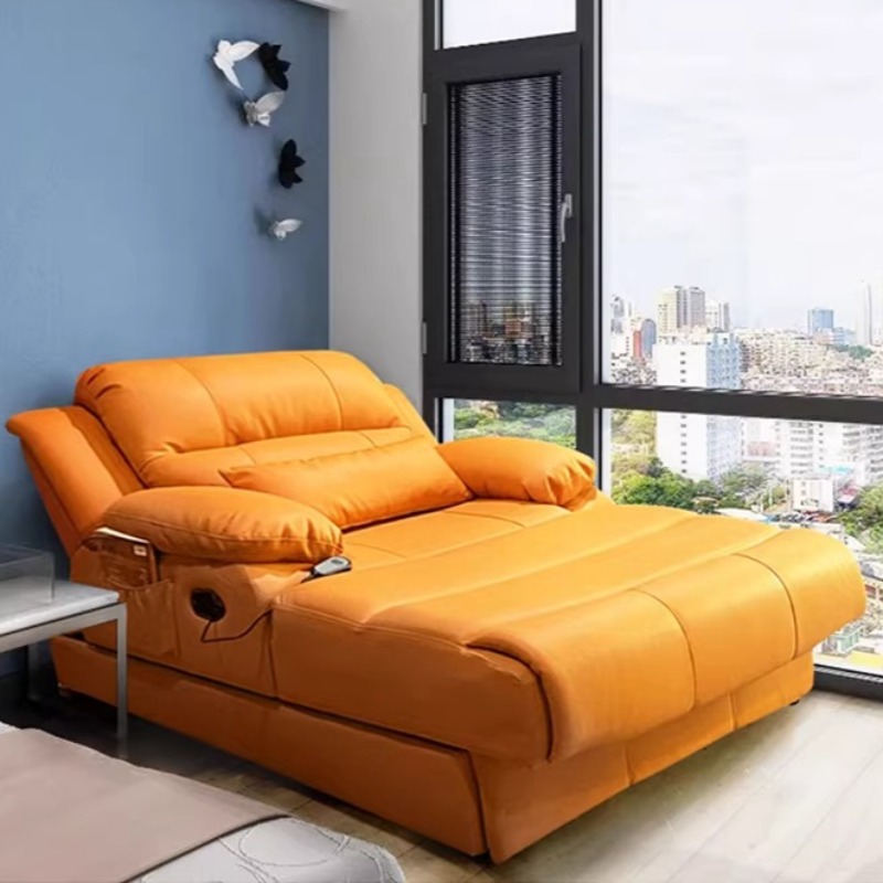 Home Cinema Luxury - Luxuriöses, minimalistisches Wohnzimmersofa, elegantes nordisches Lounge-Kinosofa,