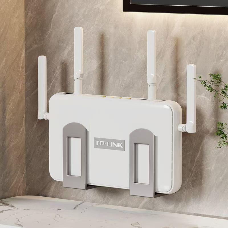 Home Cinema Equipment - 2 Stück Wandmontierte Router-Aufbewahrungsbox WLAN-Gerätehalterung Set-Top-Box