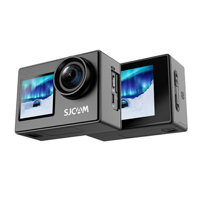 Home Cinema Hd - Dual Screen-SJ4000 SJCAM Helmkamera mit Doppel-Display,