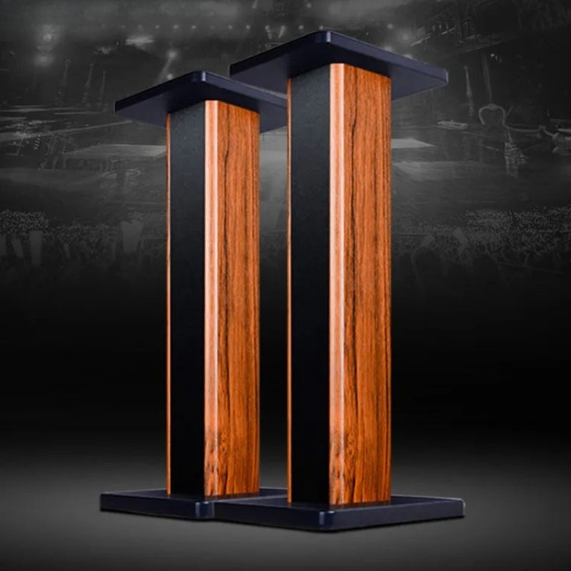 Massivholz-Lautsprecherständer – Home Cinema Equipment Bewertung und Preis