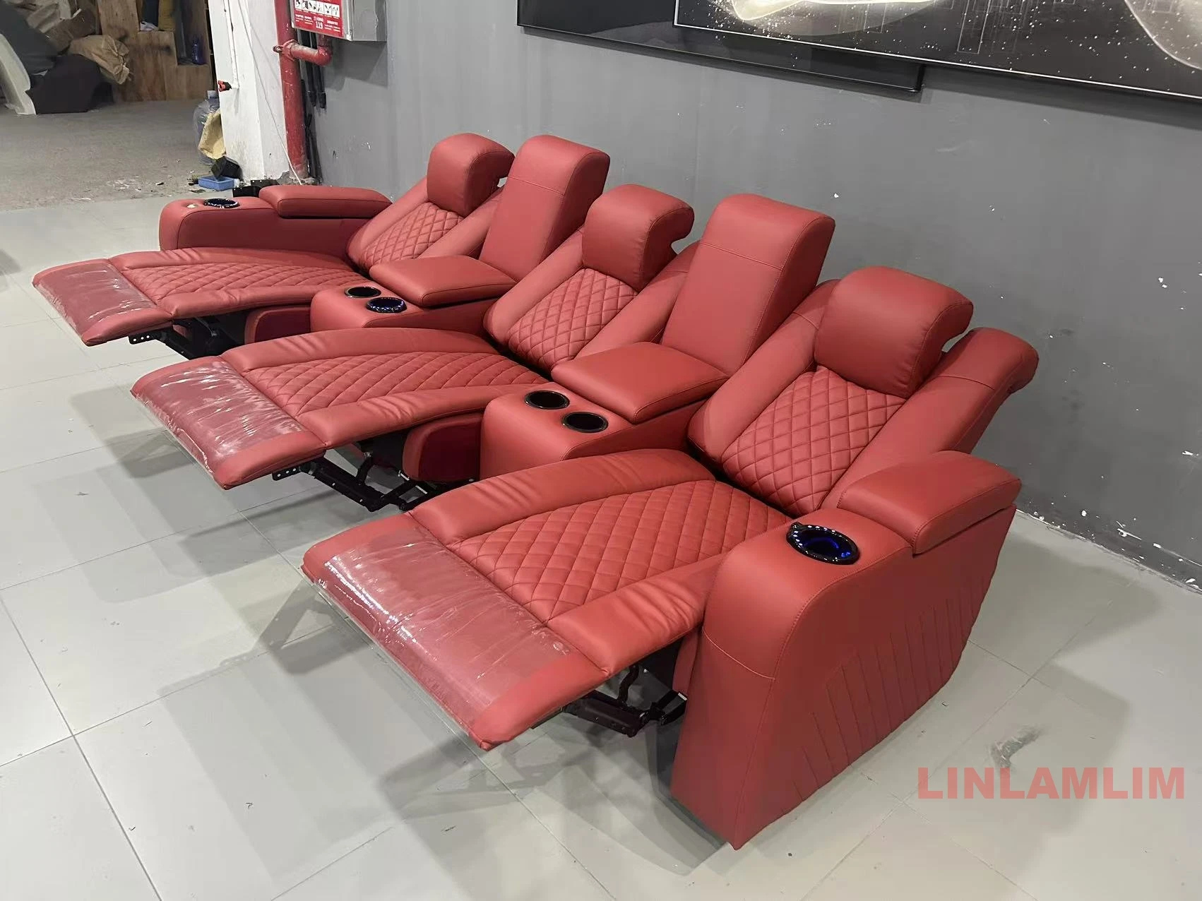 Luxuriöses 3-Sitzer-Liegesofa  – Home Cinema Luxury Bewertung und Preis
