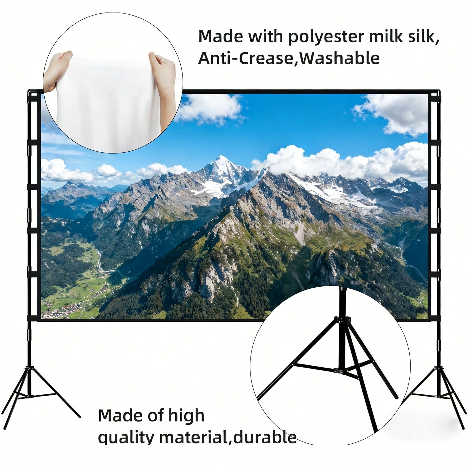 XBJ 100 Zoll 4K Ultra HD Proje – Home Cinema Hd Bewertung und Preis