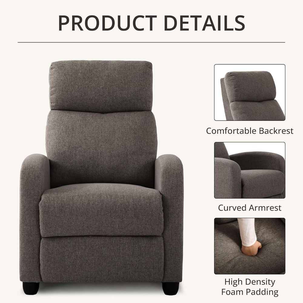 Moderner Manueller Push-Back-S – Home Cinema Chairs Bewertung und Preis