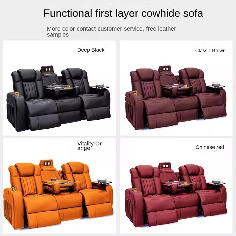 Leder-Relaxsofa-Sets Elektrisc – Home Cinema Chairs Bewertung und Preis