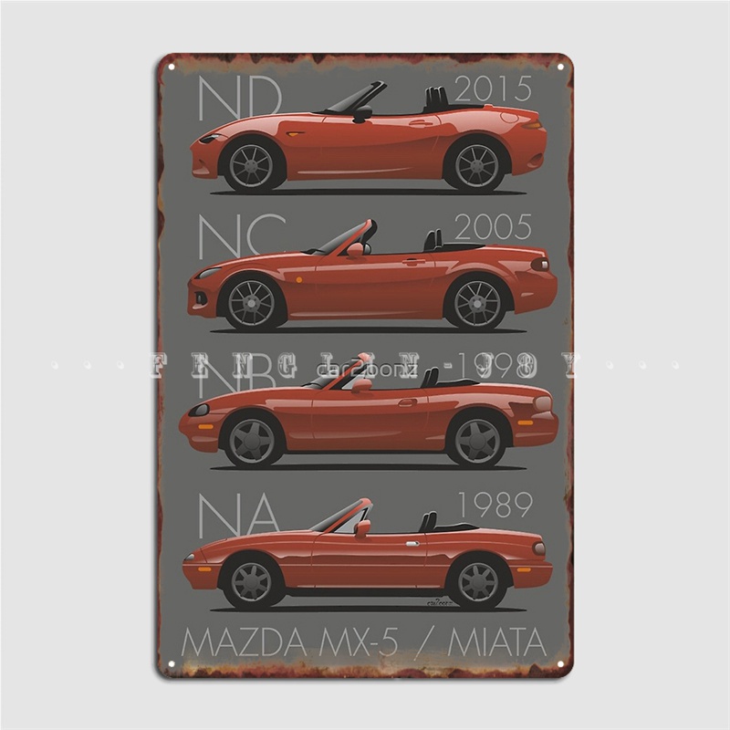 Mx-5 Evolutions Metallplakette – Home Cinema Logo Bewertung und Preis